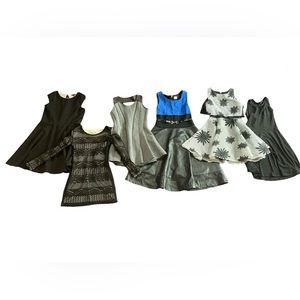 HUGE LOT of 6 designer party dresses!! Most size 10-12 Zoe LTD, By Debra 😎 🔥